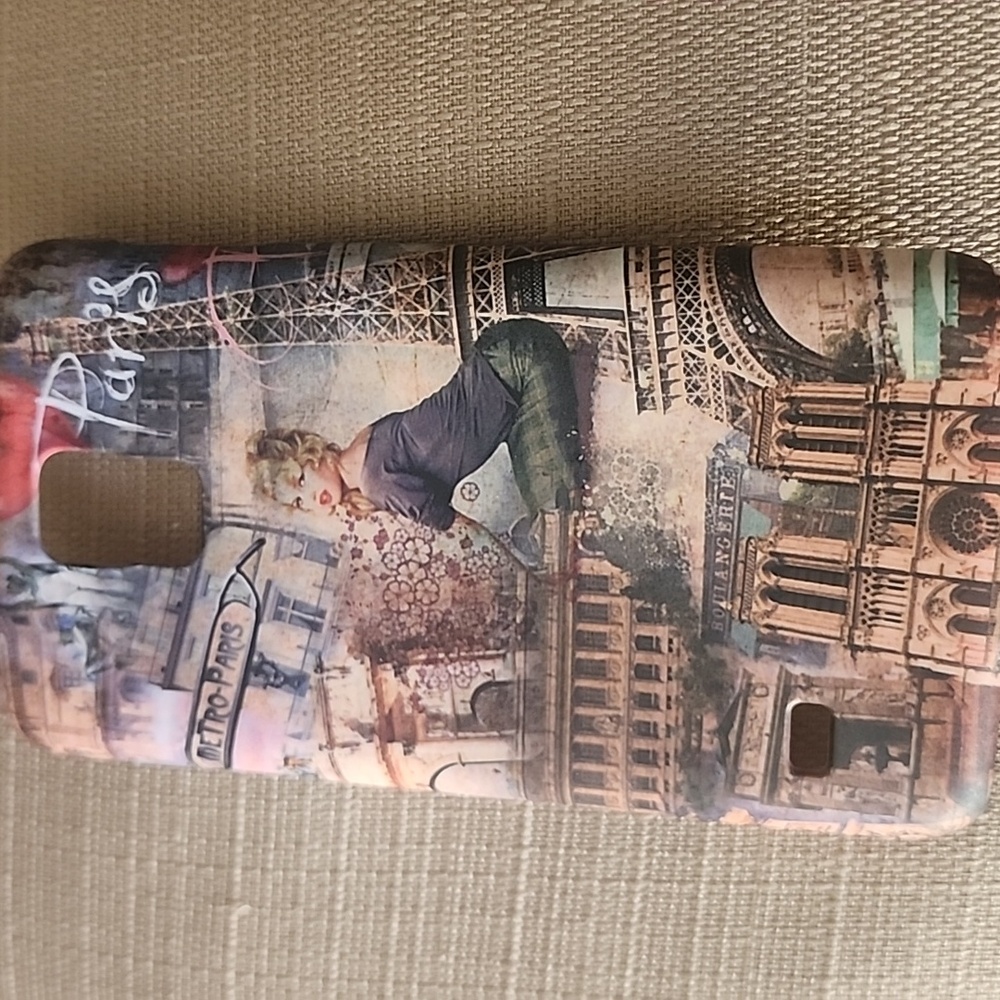 United Streets of Art Phone Case - Paris Themed 3" x 5.5" NWOT